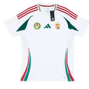 Camisa Seleção Hungria I 24/25 - Torcedor Adidas Masculina - Branca com detalhes verde e vermelho