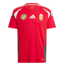 Camisa Seleção Hungria I 24/25 - Torcedor Masculina - Vermelha com detalhes em branco
