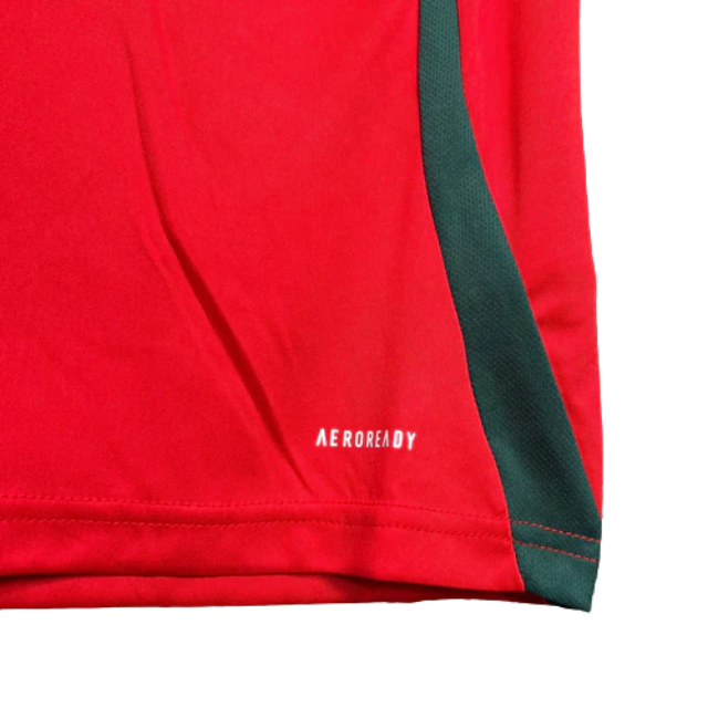 Camisa Seleção Hungria I 24/25 - Torcedor Masculina - Vermelha com detalhes em branco