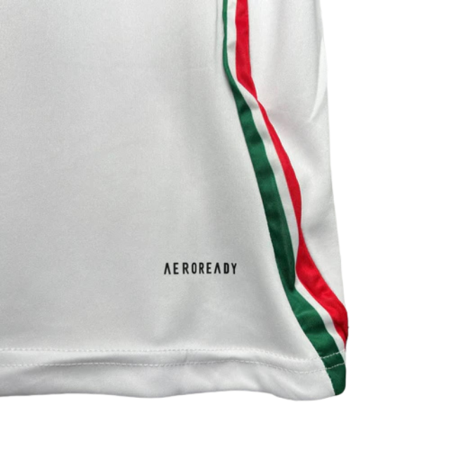 Camisa Seleção Hungria I 24/25 - Torcedor Adidas Masculina - Branca com detalhes verde e vermelho