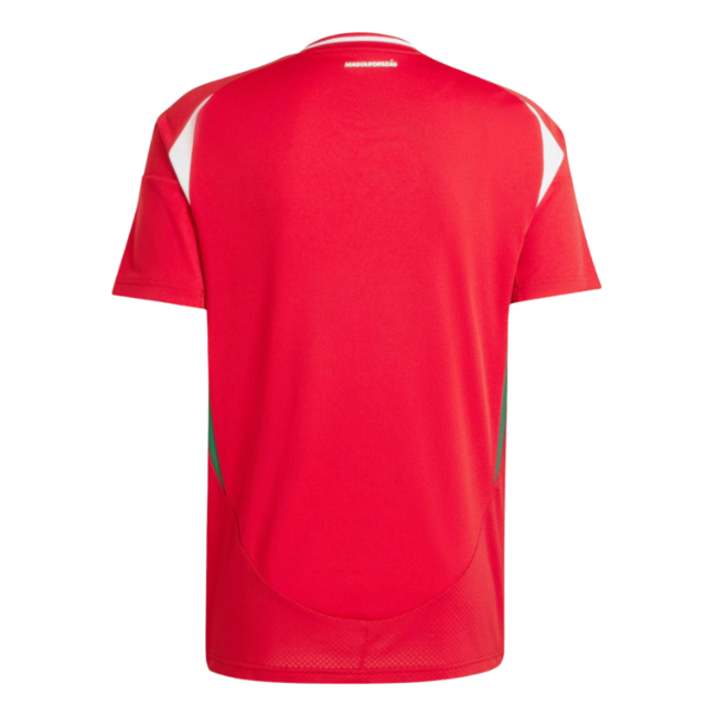Camisa Seleção Hungria I 24/25 - Torcedor Masculina - Vermelha com detalhes em branco