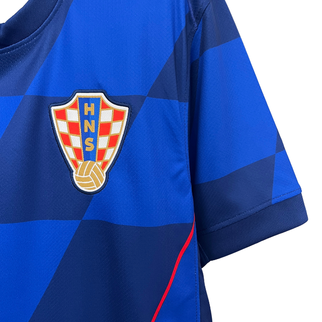 Camisa Seleção da Croácia II 24/25 - Torcedor Masculina - Azul