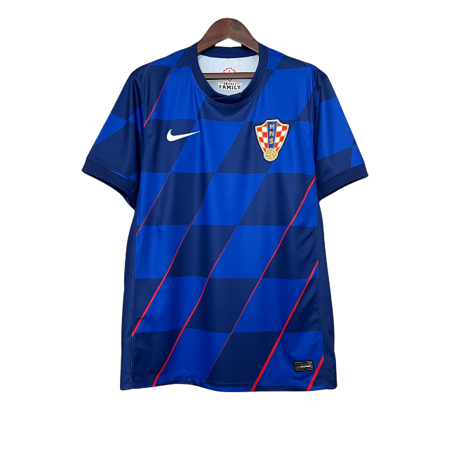 Camisa Seleção da Croácia II 24/25 - Torcedor Masculina - Azul