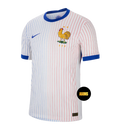 Camisa Seleção da França II 24/25 - Torcedor Masculina - Branca com detalhes em azul e vermelho