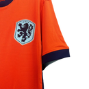 Camisa Seleção da Holanda I 24/25 - Torcedor Masculina - Laranja com detalhes em azul