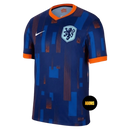 Camisa Seleção da Holanda II 24/25 - Torcedor Masculina - Azul com detalhes em laranja