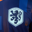 Camisa Seleção da Holanda II 24/25 - Torcedor Masculina - Azul com detalhes em laranja
