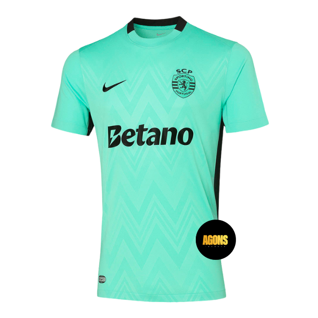 Camisa Sporting Lisboa III 25/26 - Torcedor Masculina - Verde água