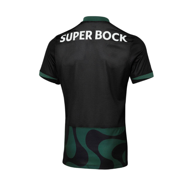 Camisa Sporting Lisboa alternativo 25/26 - Torcedor Masculina - Verde e preto