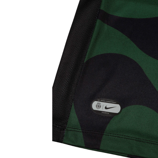 Camisa Sporting Lisboa alternativo 25/26 - Torcedor Masculina - Verde e preto