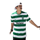 Camisa Sporting Lisboa I 25/26 - Torcedo Masculina - Verde e branco