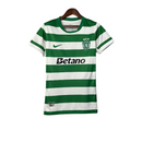 Camisa Sporting Lisboa I 25/26 - Torcedo Feminina - Verde e branco