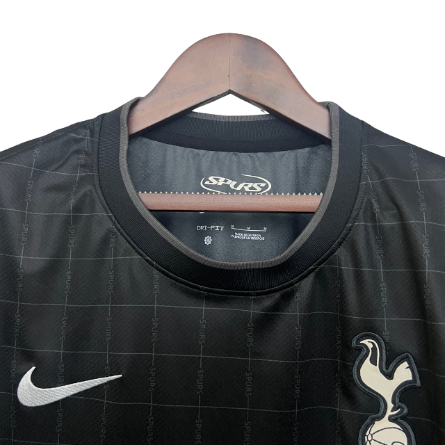 Camisa Tottenham Away 25/26 - Torcedor Masculino - Preta