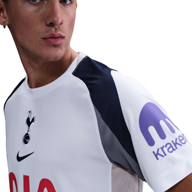 Camisa Tottenham Hotspur Home 25/26 - Torcedor Masculino - Branco
