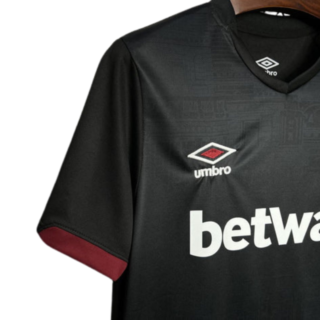 Camisa West Ham United Away 2024/25 - Preto