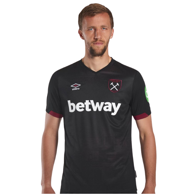 Camisa West Ham United Away 2024/25 - Preto