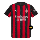 Camisa AC Milan I 25/26 - Torcedor Masculina - Vermelha e preta