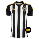 Camisa Atlético mineiro Home 25/26 - Torcedor masculino -Preto e branco com detalhes dourados