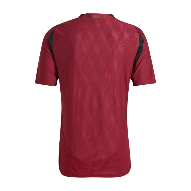 Camisa Bélgica I Eurocopa 24/25 - Torcedor Adidas Masculino - Vinho
