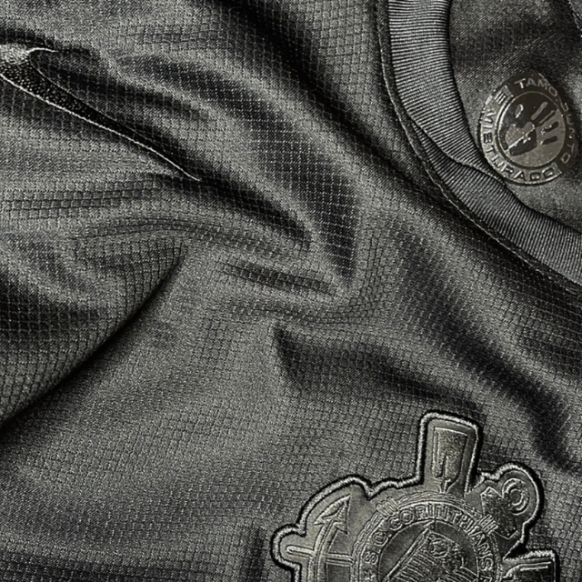 Camisa Corinthians All black 2024/25 Away -Torcedor Masculina