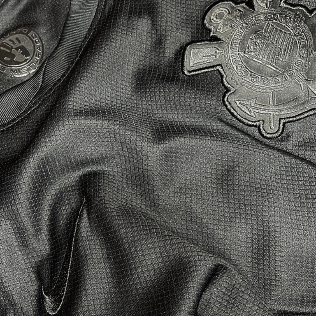 Camisa Corinthians All black 2024/25 Away -Torcedor Masculina