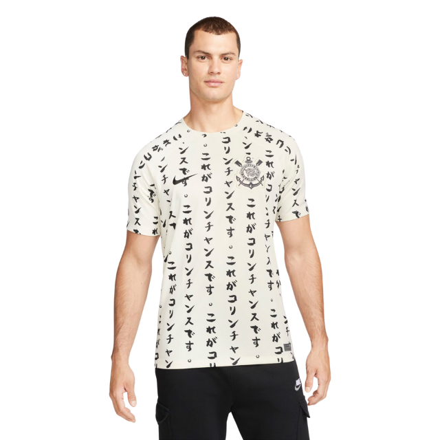 Camisa Corinthians Edição Especial Japão -2023/24 – Torcedor Masculina - Bege