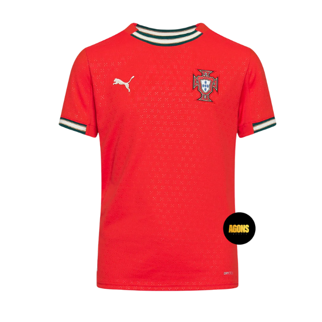 Camisa Seleção Portugal I 25/26 - Vermelho - Torcedor Masculino
