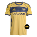 Camisa Boca Juniors Away 2025/26 - Torcedor Masculino - Amarelo