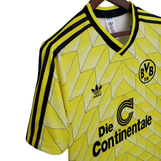 Camisa Retrô Borussia Dortmund 1988 Home - Amarela