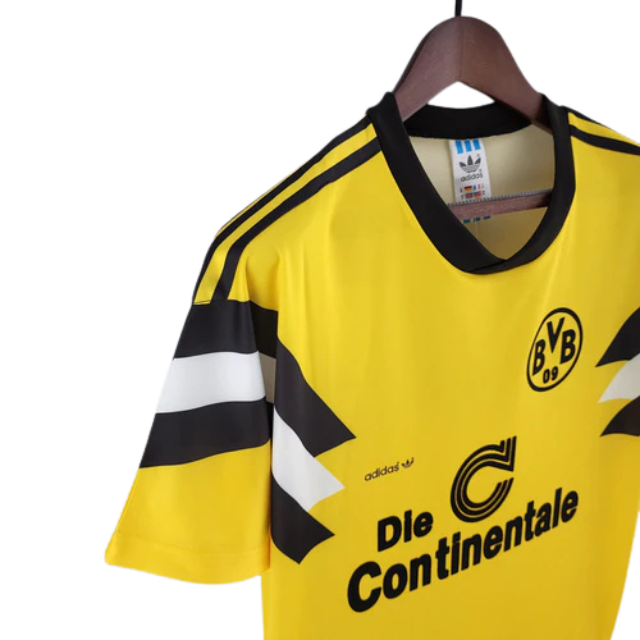 Camisa Retrô Borussia Dortmund 1989 Home - Amarela