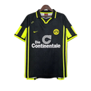 Camisa Retrô Borussia Dortmund 96/97 Away - Preta e Amarela