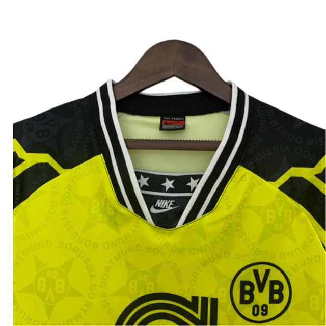 Camisa Retrô Borussia Dortmund 94/95 Home - Amarela