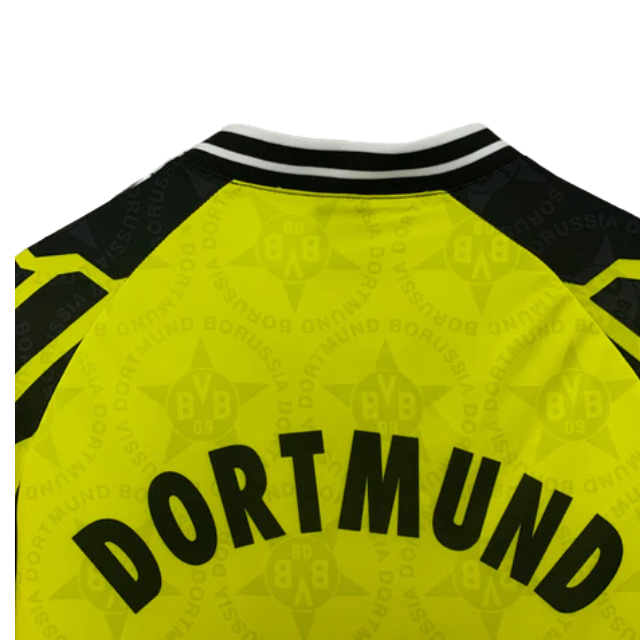 Camisa Retrô Borussia Dortmund 94/95 Home - Amarela