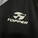 Camisa Retrô Corinthians III 1999 - Masculina - Preta com detalhes em amarelo e cinza