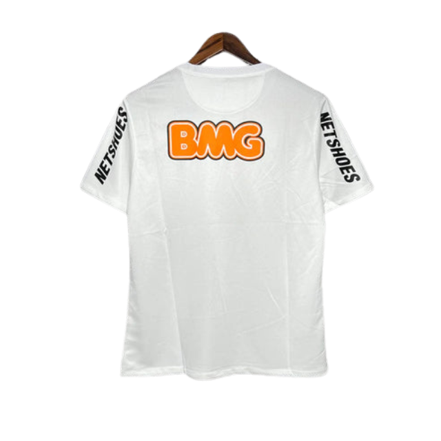 Camisa Retrô Santos Titular 11/12 - Torcedor Masculina - Branca