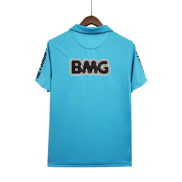 Camisa Retrô Santos 2012 Centenário Edição Limitada - Azul - Torcedor Masculina