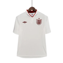 Camisa Retrô Seleção Inglaterra 2012/12 Home - Branca e detalhes vermelho
