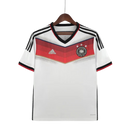 Camisa Retrô Seleção da Alemanha I 2014 - Masculina -Branca e vermelha