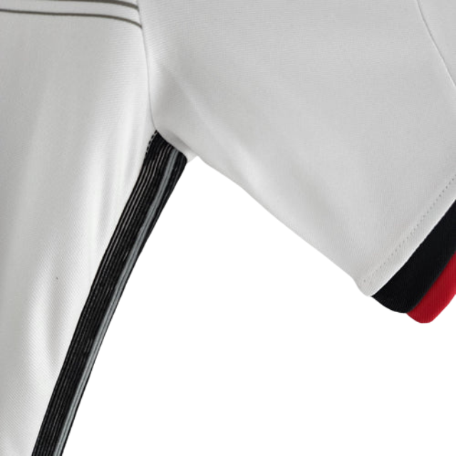 Camisa Retrô Seleção da Alemanha I 2014 - Masculina -Branca e vermelha