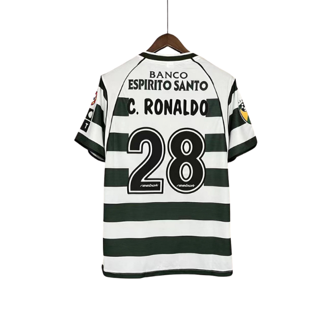 Camisa Retrô Sporting Lisboa I 2001/2003 -