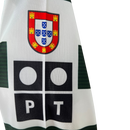 Camisa Retrô Sporting Lisboa I 2001/2003 manga longa - Reebok Masculina - Branca com detalhes em verde