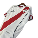 Camisa River Plate I 25/26 - Torcedor Masculina - Branca e vermelha