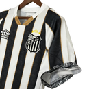 Camisa Santos II 24/25 - Torcedor Masculina - Preta e branca