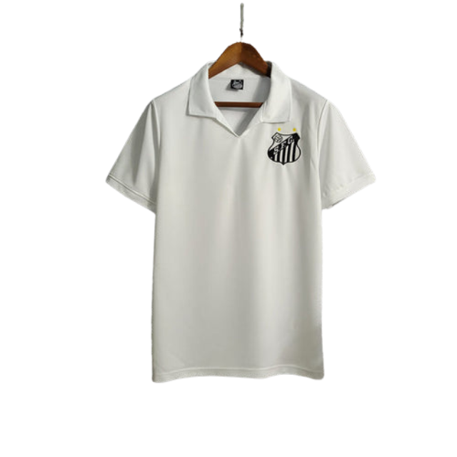 Camisa Santos Titular 1970 Branca- Retrô