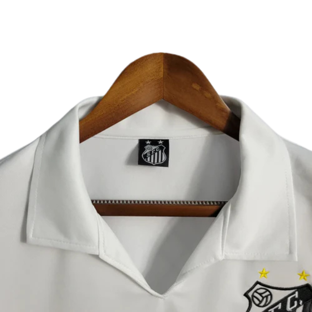 Camisa Santos Titular 1970 Branca- Retrô