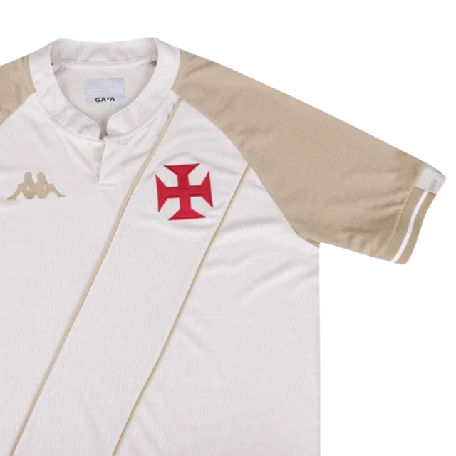 Camisa Vasco da Gama III 24/25 - Torcedor Masculina - Bege