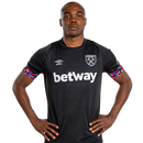 Camisa West Ham United Away 22/23 Torcedor Masculina - Preta