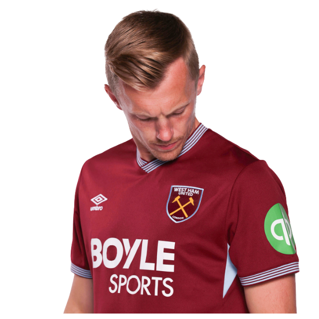Camisa West Ham United Home 2025/26 - Torcedor - Vinho