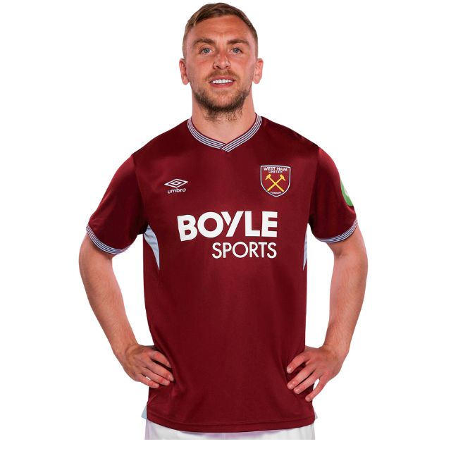 Camisa West Ham United Home 2025/26 - Torcedor - Vinho