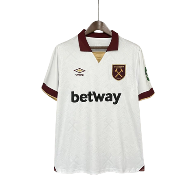 Camisa West Ham United Third 2024/25 - Branca